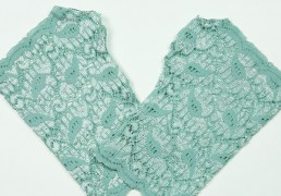 manchette vert menthe